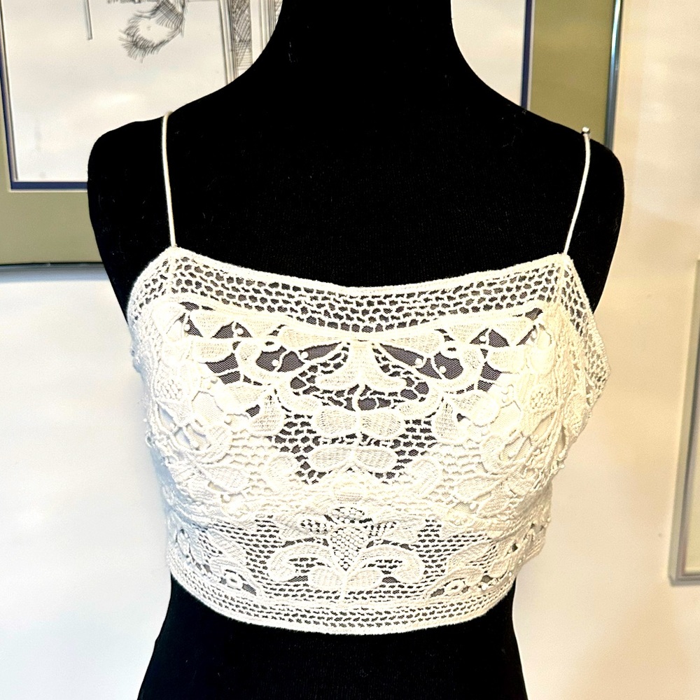 Free People BrandNew with Tags Crochet Summer Crop Top